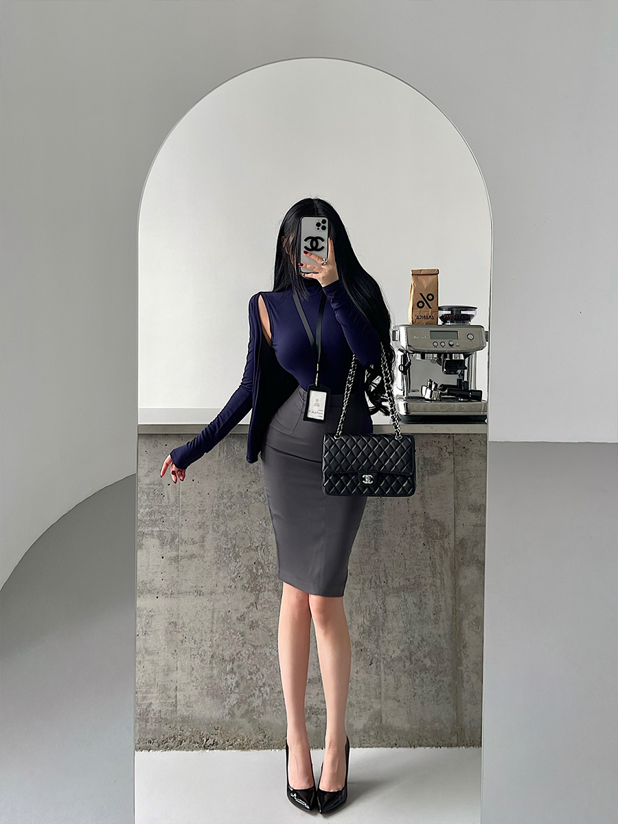 Japanese Street Fashion Female - Bodycon Skirt Y2K Woman Spring Elastic