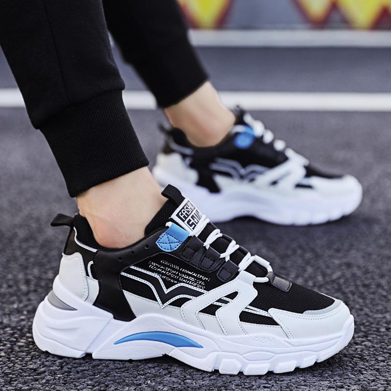 Japanese Street Fashion Female - Big Size Chunky Height Man Sneakers