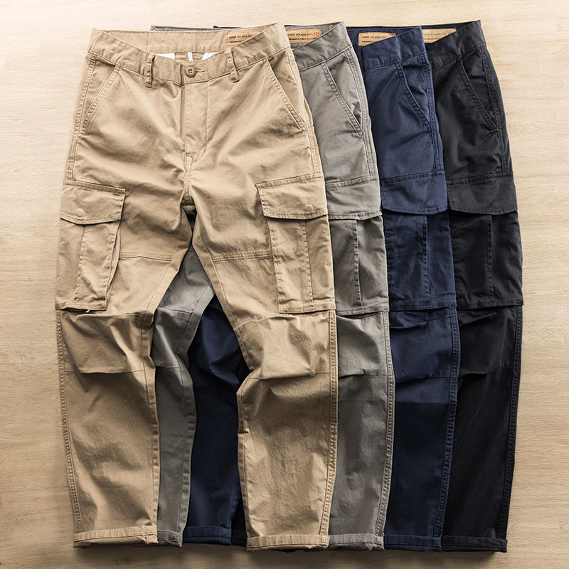 Street Fashion Korean - Y2k Men's Cargo Pants Outdoor Street