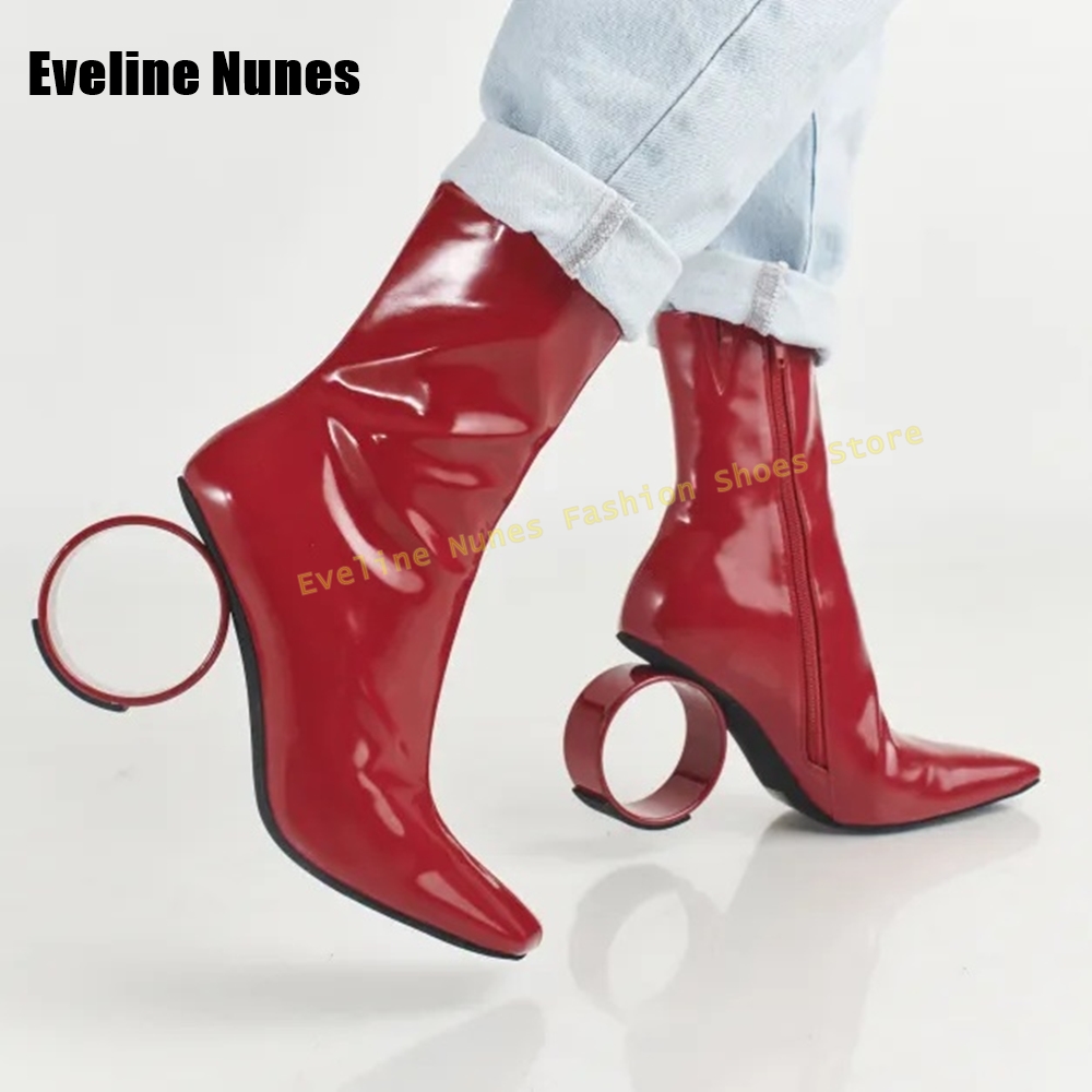 Shaped Heel Square Toe Fashion – Street Fashion Lady Bewertung und Preis