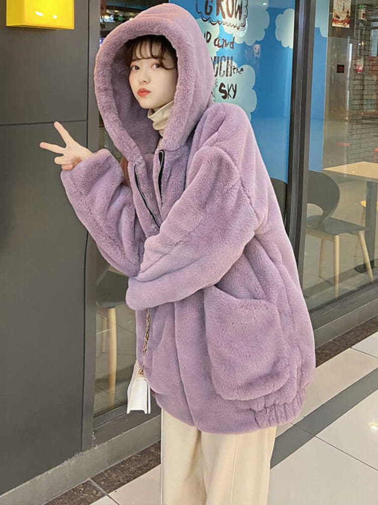 Autumn Winter Oversized Sweet  – Street Fashion Hong Kong Bewertung und Preis