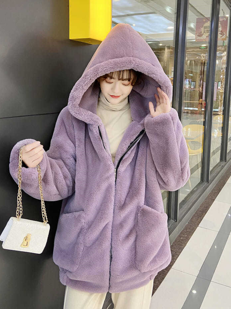 Autumn Winter Oversized Sweet  – Street Fashion Hong Kong Bewertung und Preis