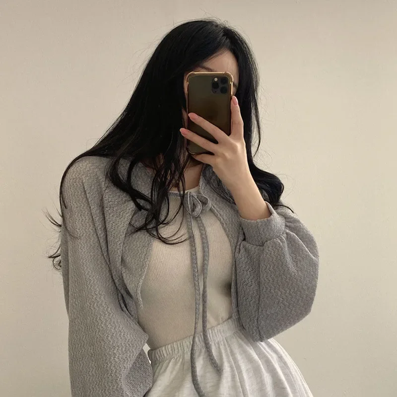 Summer Women Knitted Cardigan  – Korean Street Fashion Female Bewertung und Preis