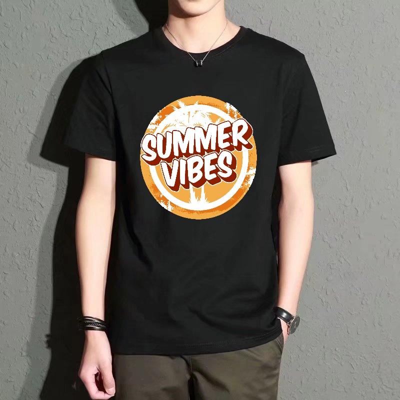 Men's Black Round-Neck Short-S – Street Fashion Vibes Bewertung und Preis