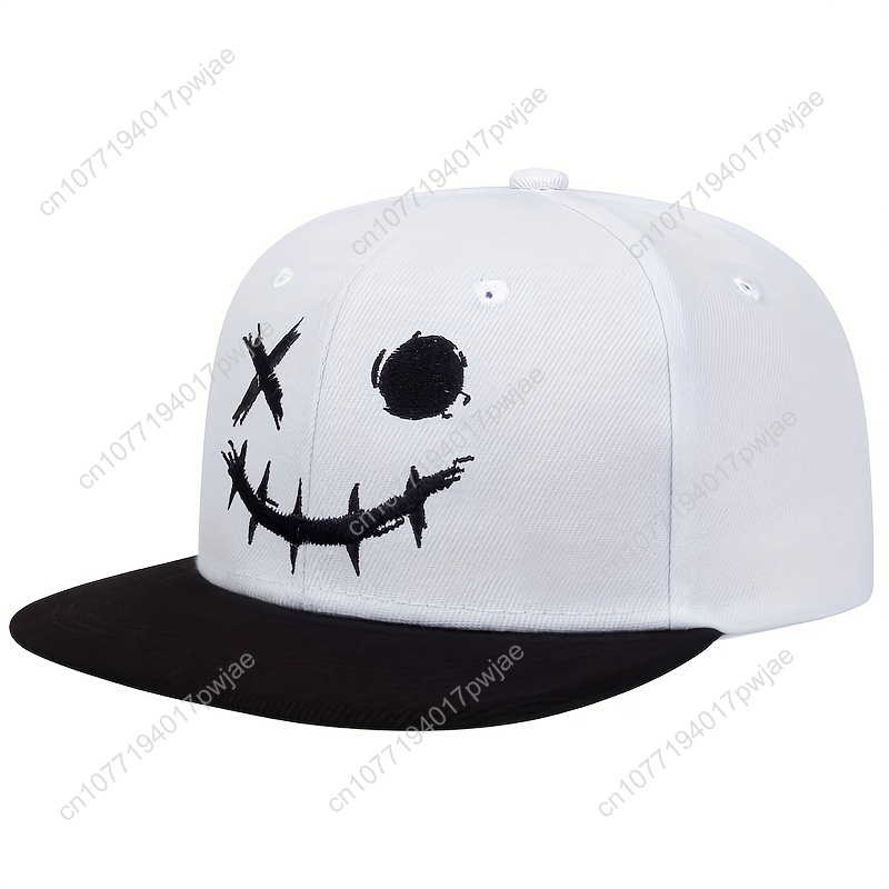 Men's Smile Face Hip Hop  – Baseball Cap Fitted Bewertung und Preis