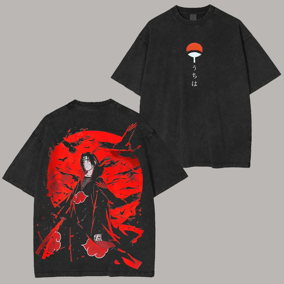 Naruto Itachi Uchiha Red Moon  – Street Fashion In Japan Bewertung und Preis