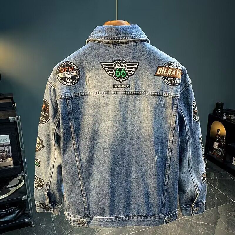 Men High Street Embroidery Pat – Street Fashion Hong Kong Bewertung und Preis