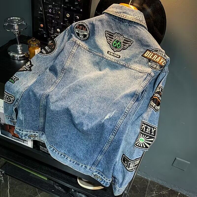 Men High Street Embroidery Pat – Street Fashion Hong Kong Bewertung und Preis