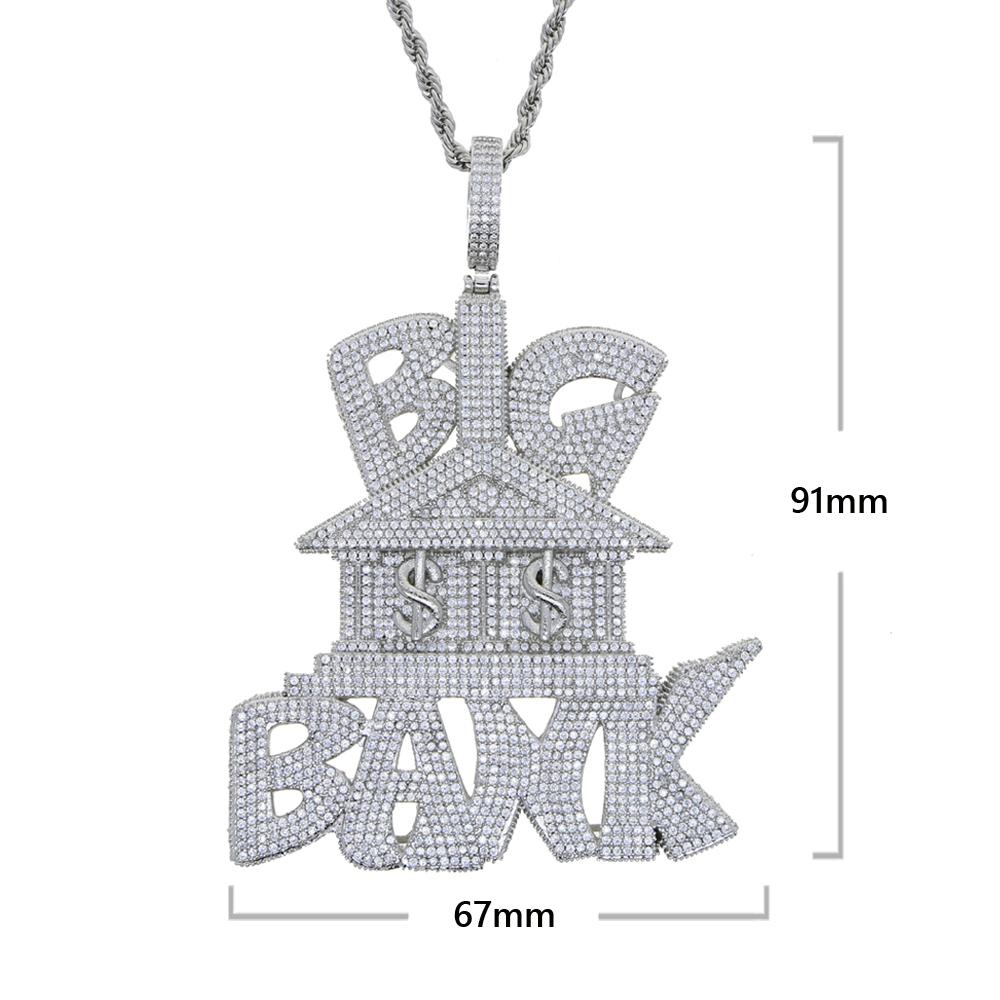 New Iced Out Bling Heavy Chunk – Street Fashion For Man Bewertung und Preis
