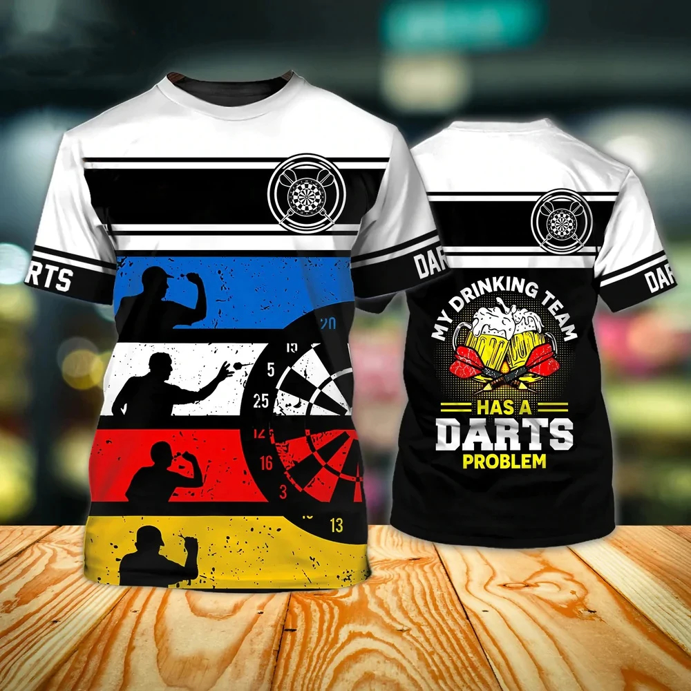 Darts Game 3D Men's T-shirt Fa – Street Fashion Game Bewertung und Preis