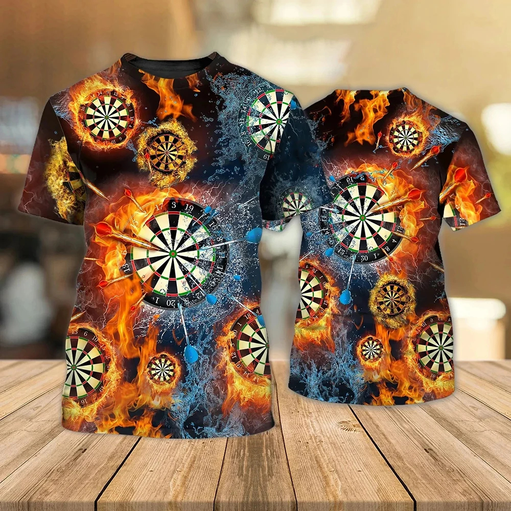 Darts Game 3D Men's T-shirt Fa – Street Fashion Game Bewertung und Preis