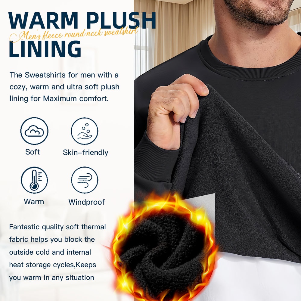 Men's Black Crew Neck Pullover – Street Fashion Hong Kong Bewertung und Preis