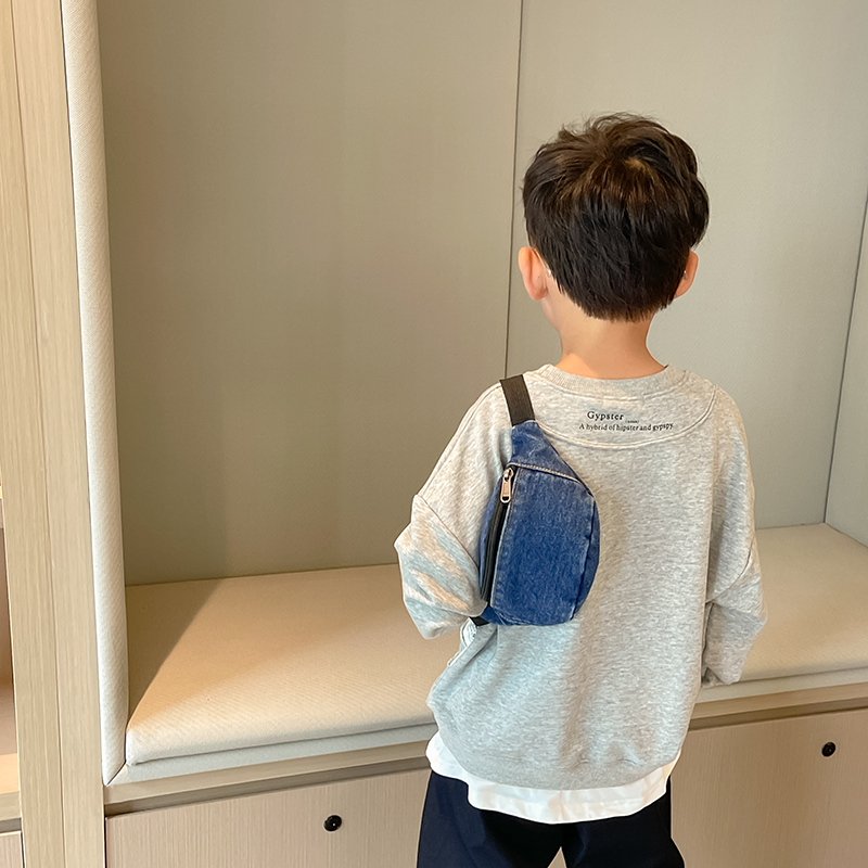 Fashion Denim Children's Waist – Street Fashion China Girl Bewertung und Preis