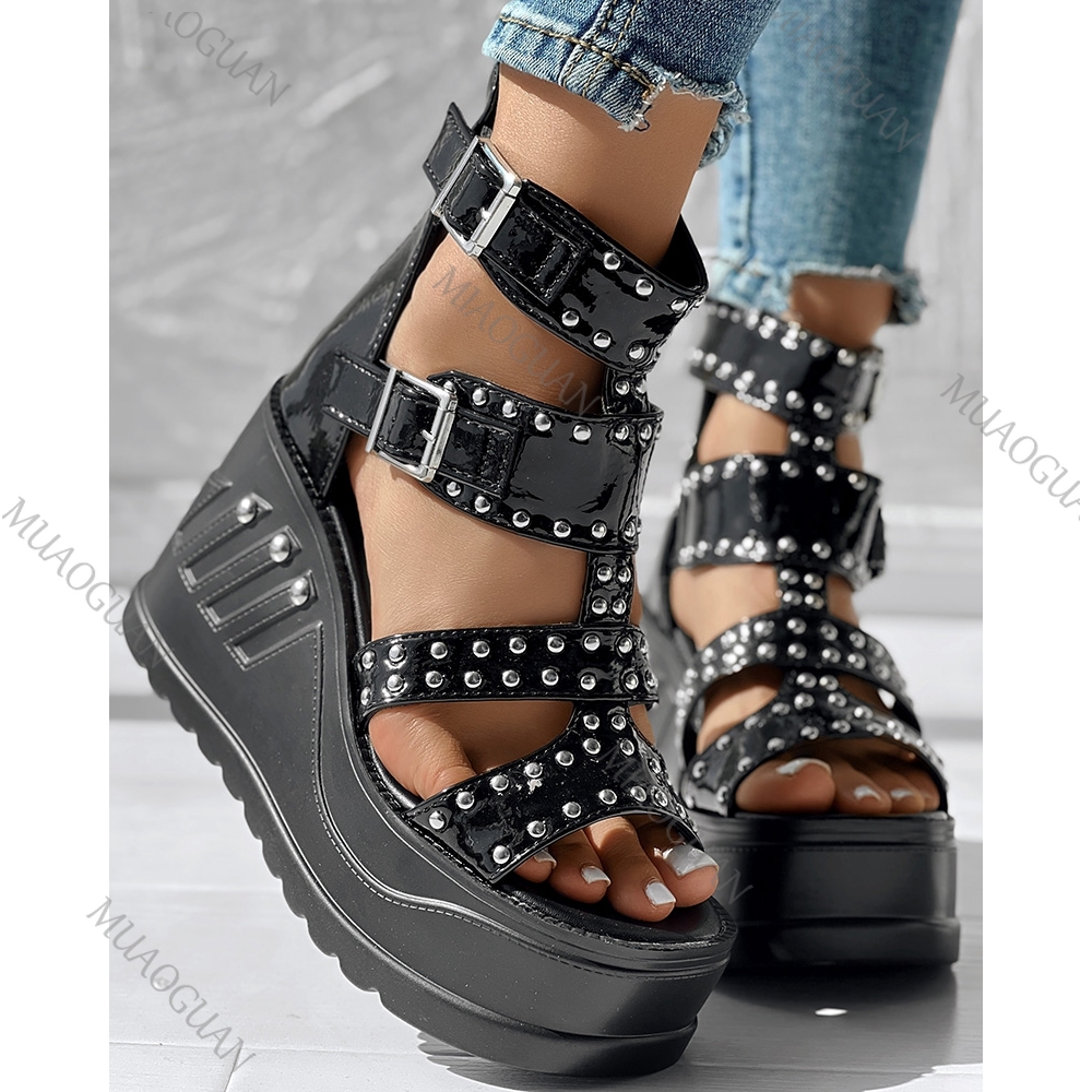 Fashion Women Peep Toe Black S – Street Fashion Lady Bewertung und Preis