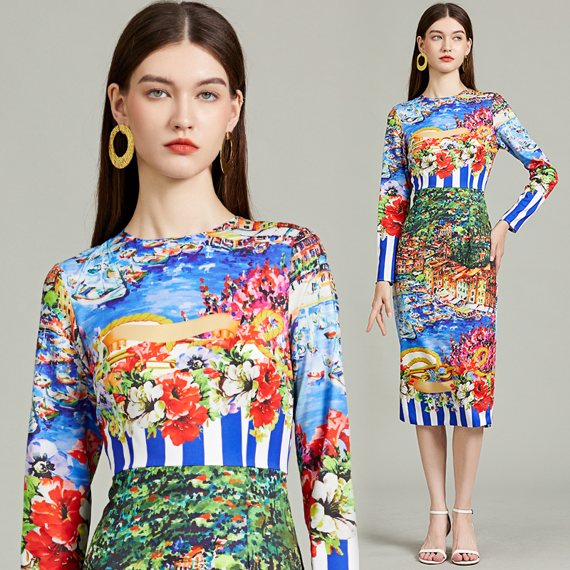 Runway Fashion Striped Landsca – Street Fashion Runway Bewertung und Preis