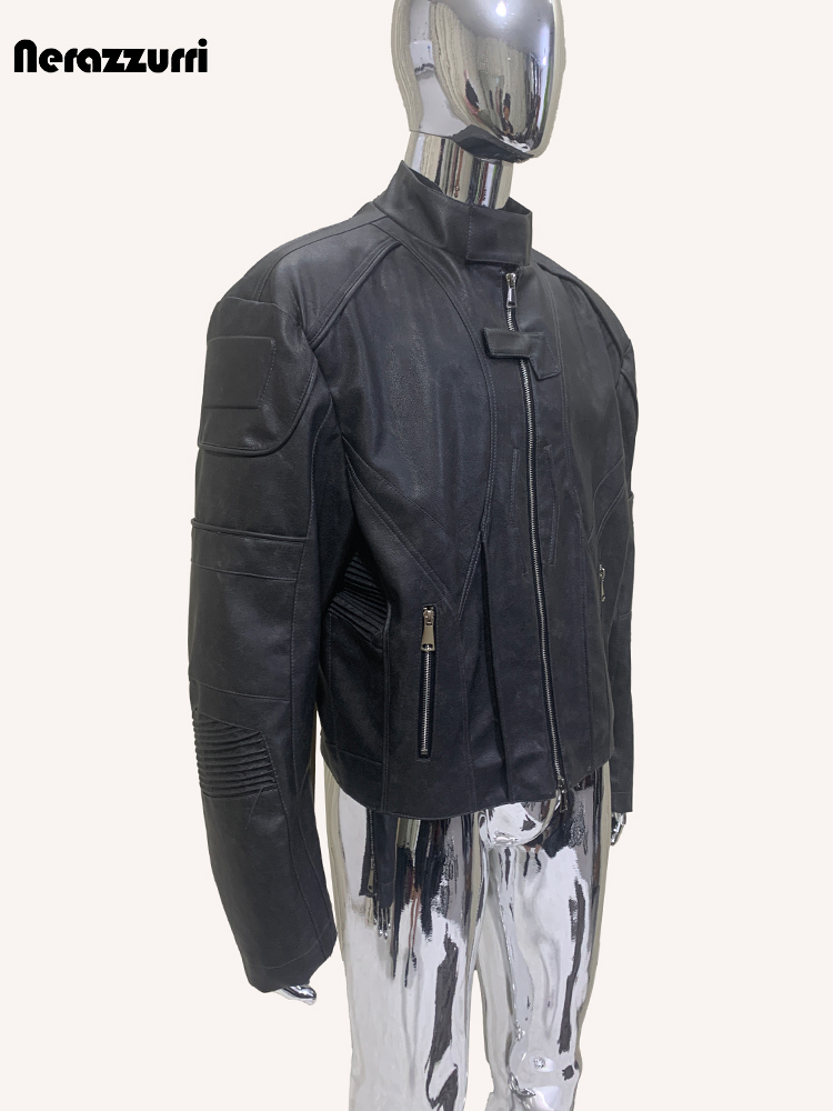 Nerazzurri Autumn Short Distre – Street Fashion Runway Bewertung und Preis
