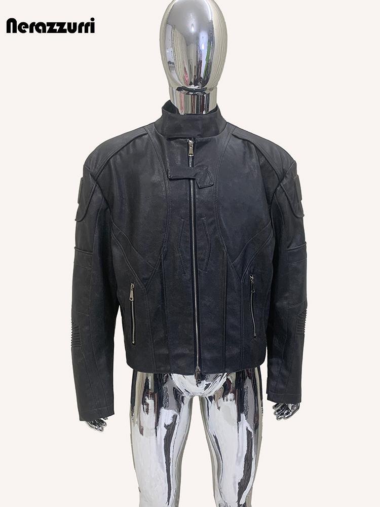 Nerazzurri Autumn Short Distre – Street Fashion Runway Bewertung und Preis