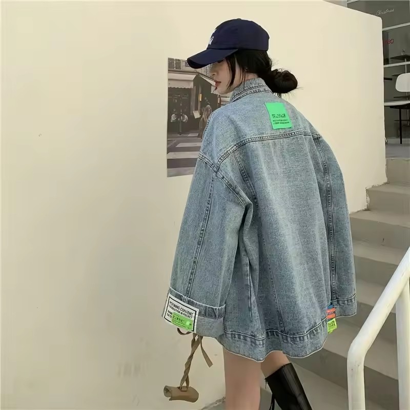 2025 New Fashion Denim Jacket  – Korean Street Fashion Female Bewertung und Preis