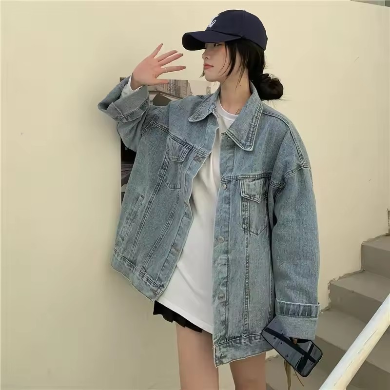 2025 New Fashion Denim Jacket  – Korean Street Fashion Female Bewertung und Preis