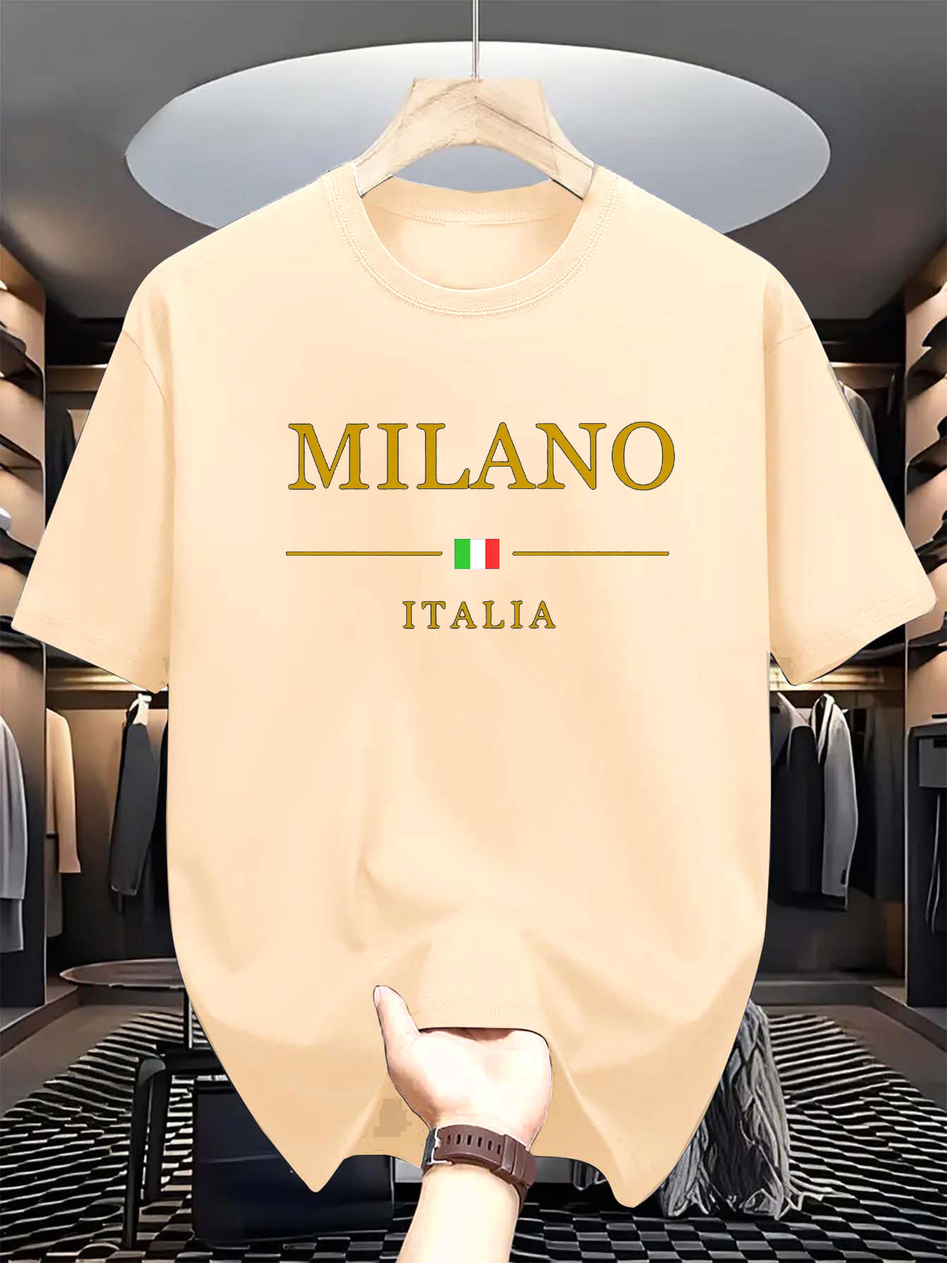 Men's summer 3d printed T-shir – Street Fashion In Milan Bewertung und Preis
