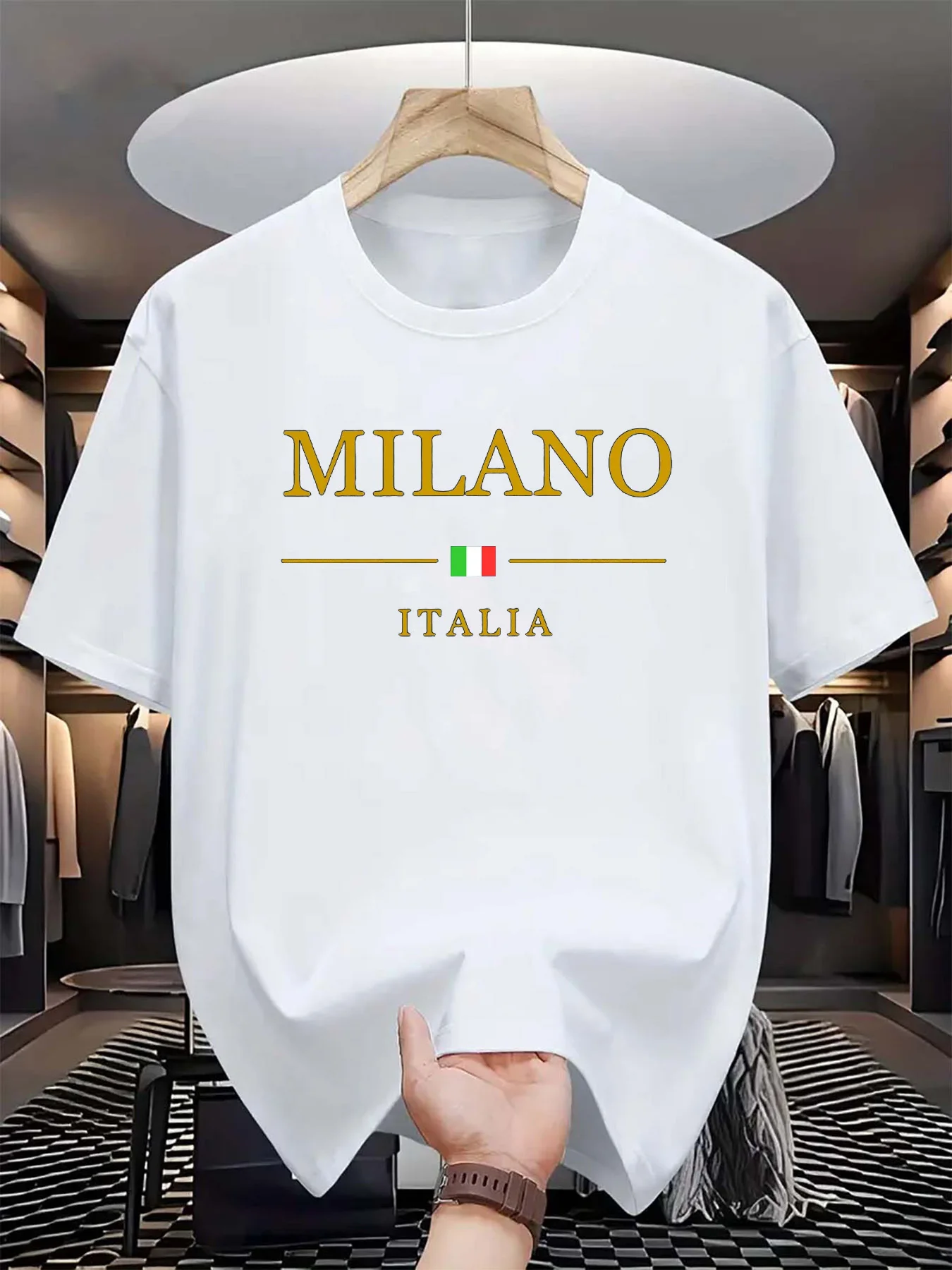Men's summer 3d printed T-shir – Street Fashion In Milan Bewertung und Preis