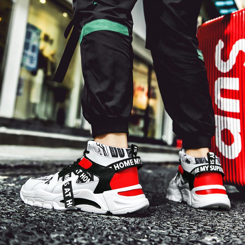 Large Size High Top Chunky Man – Japanese Street Fashion Female Bewertung und Preis