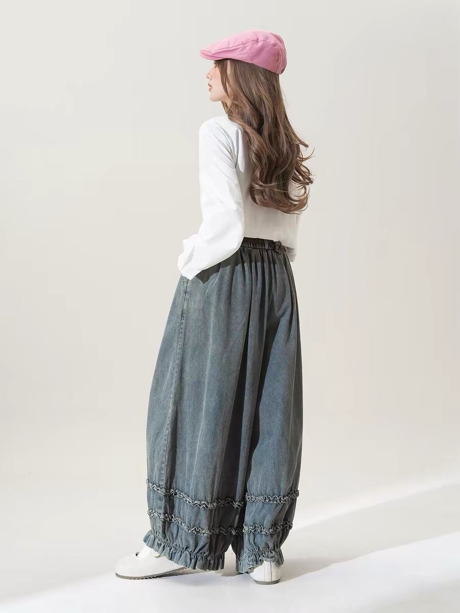 Japanese Retro Solid Color Loo – Japanese Street Fashion Female Bewertung und Preis