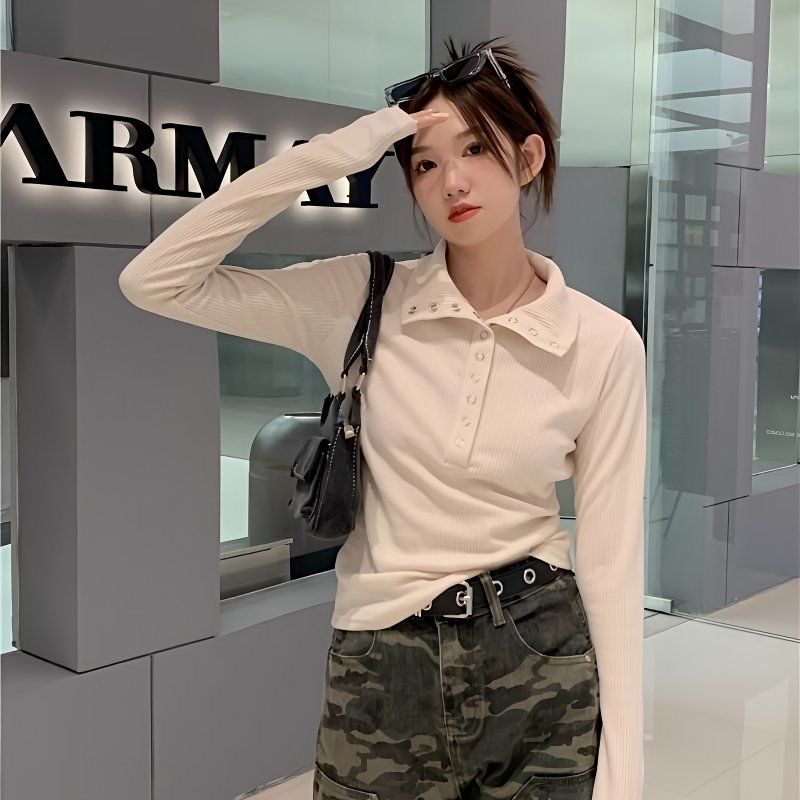 Women Fashion Slim Long Sleeve – Street Fashion China Girl Bewertung und Preis