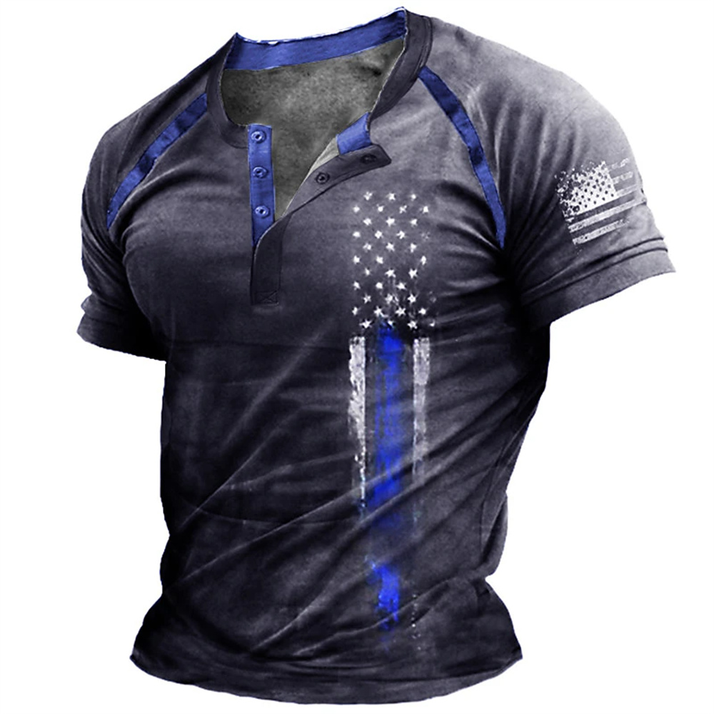 Funny 3D American Flag Print M – Street Fashion For Man Bewertung und Preis