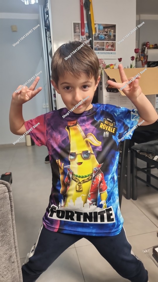 Fortnite Game Kids T-shirt Cos – Street Fashion Game Bewertung und Preis