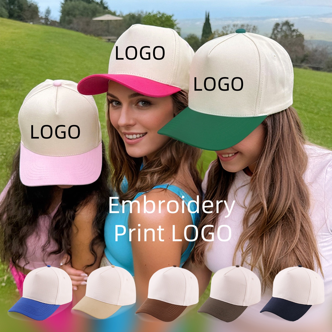 5Panel Unisex Custom Embroider – Baseball Cap Fitted Bewertung und Preis