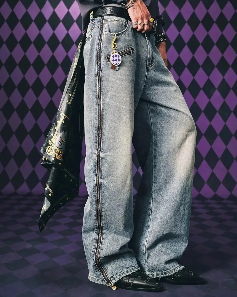 Y2K Streetwear Men Hip Hop Har – Street Fashion For Man Bewertung und Preis