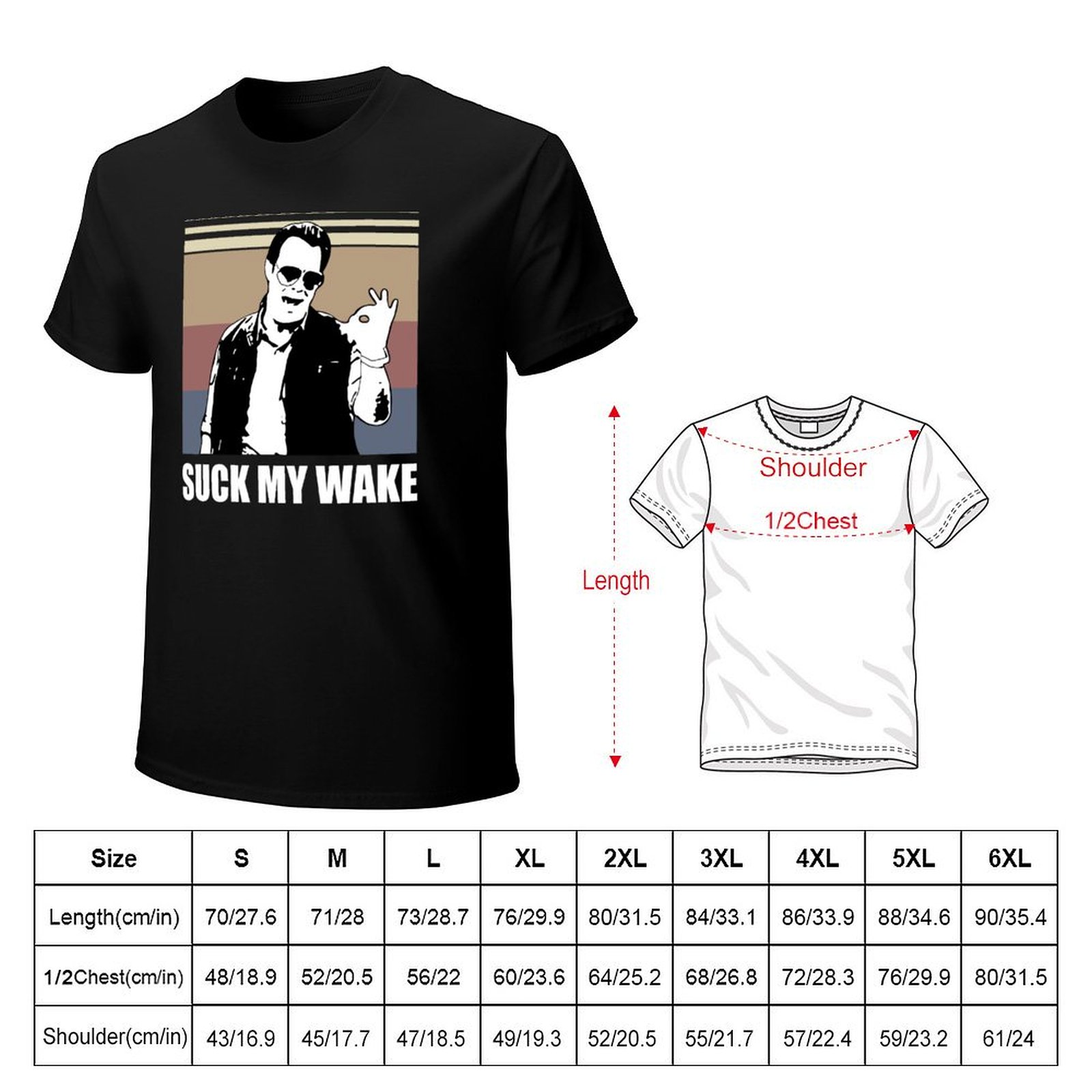 Artwesome Suck My Wake Retro Q – Street Fashion Quotes Bewertung und Preis