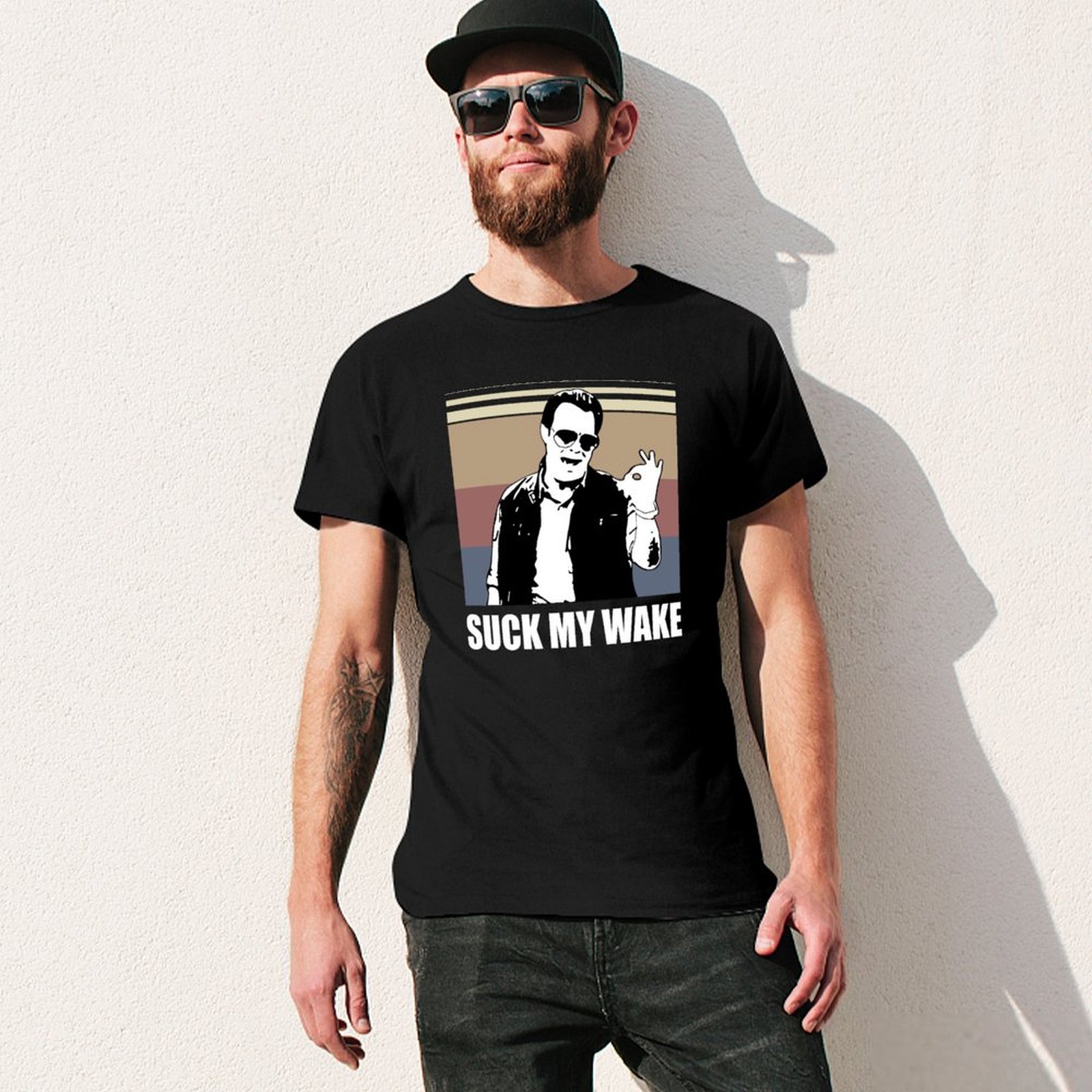 Artwesome Suck My Wake Retro Q – Street Fashion Quotes Bewertung und Preis