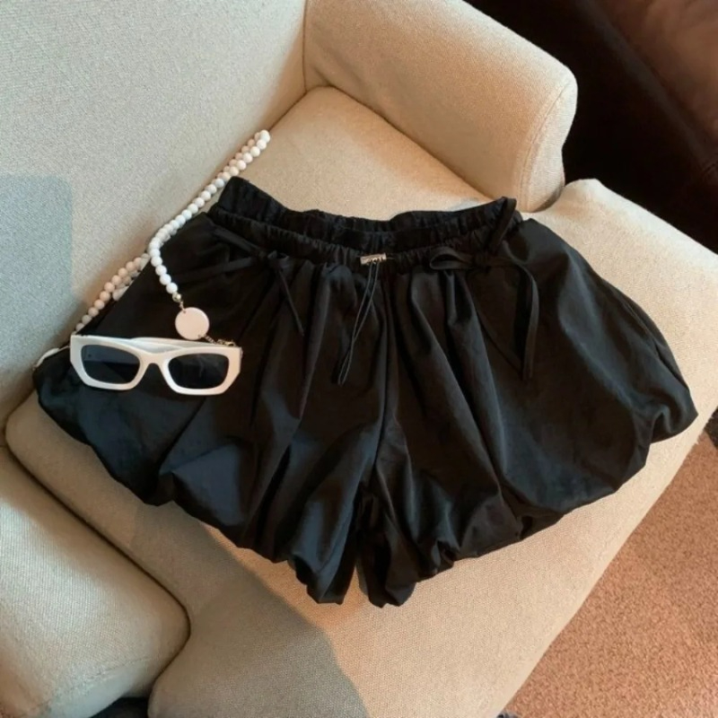 High Waist Solid Bud Shorts Lo – Korean Street Fashion Female Bewertung und Preis