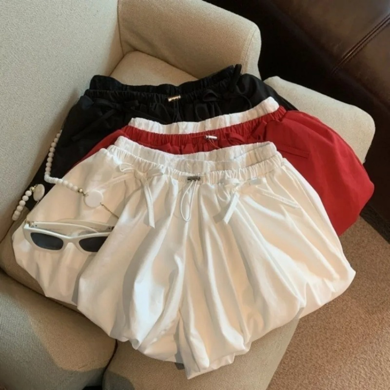 High Waist Solid Bud Shorts Lo – Korean Street Fashion Female Bewertung und Preis