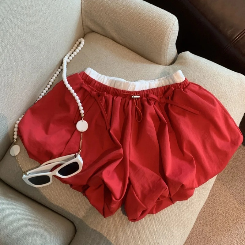 High Waist Solid Bud Shorts Lo – Korean Street Fashion Female Bewertung und Preis