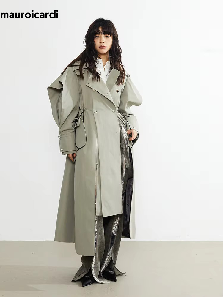 Mauroicardi Spring Long Oversi – Street Fashion Runway Bewertung und Preis
