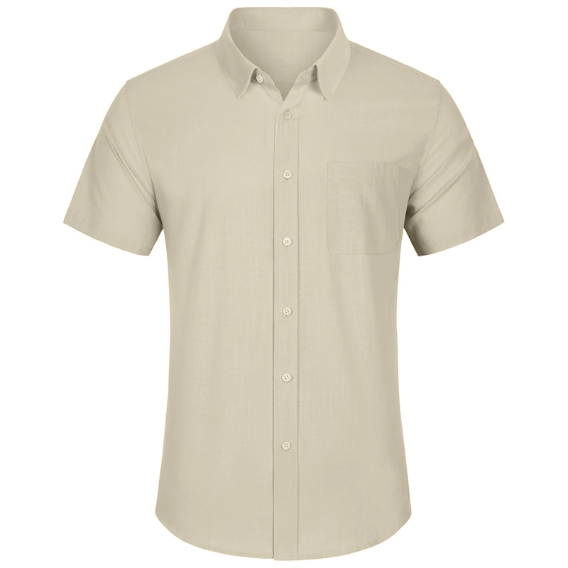 Summer Men's Short Sleeve Cott – Street Fashion Game Bewertung und Preis