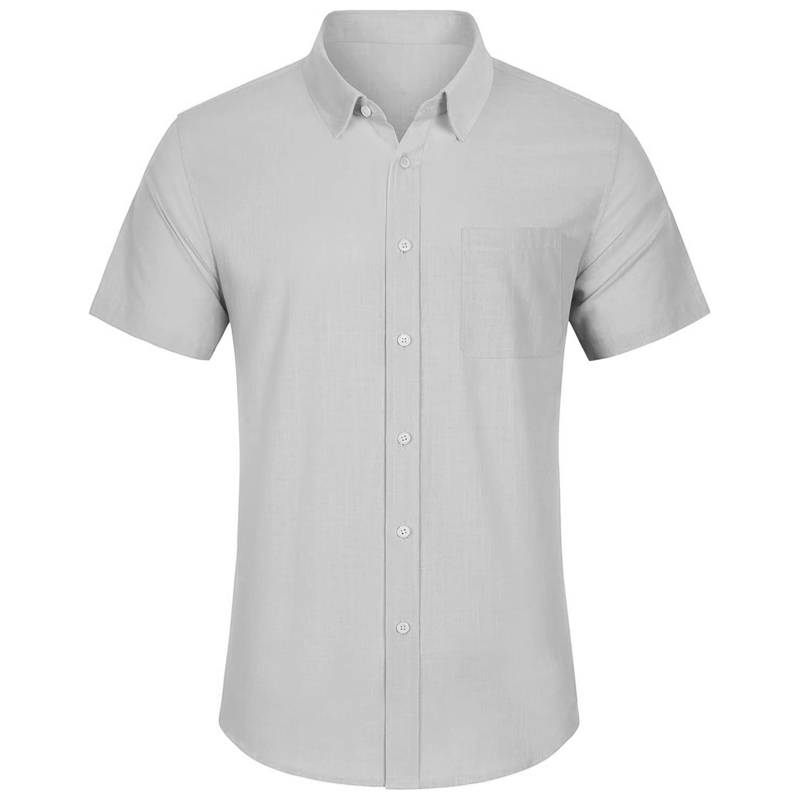 Summer Men's Short Sleeve Cott – Street Fashion Game Bewertung und Preis