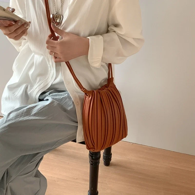 Summer New Women Pleated Messe – Street Fashion Korean Bewertung und Preis