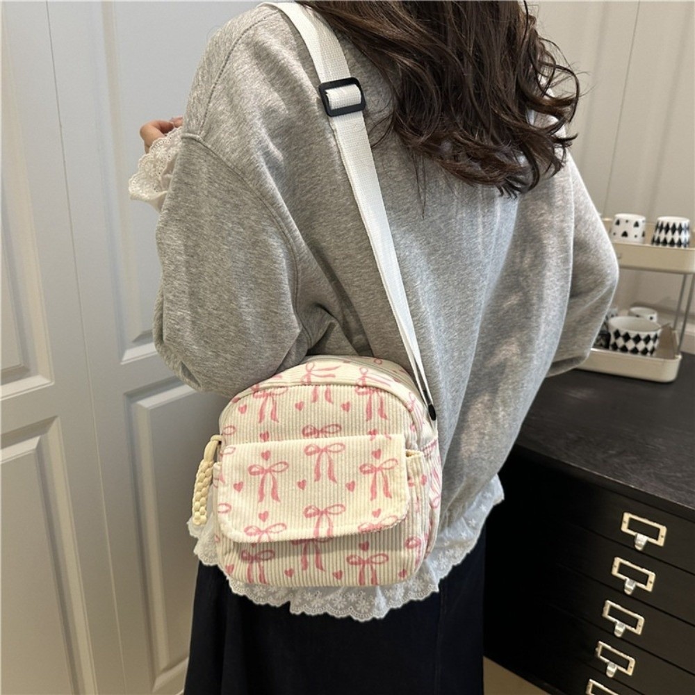 Women's Corduroy Small Shoulde – Street Fashion Korean Bewertung und Preis