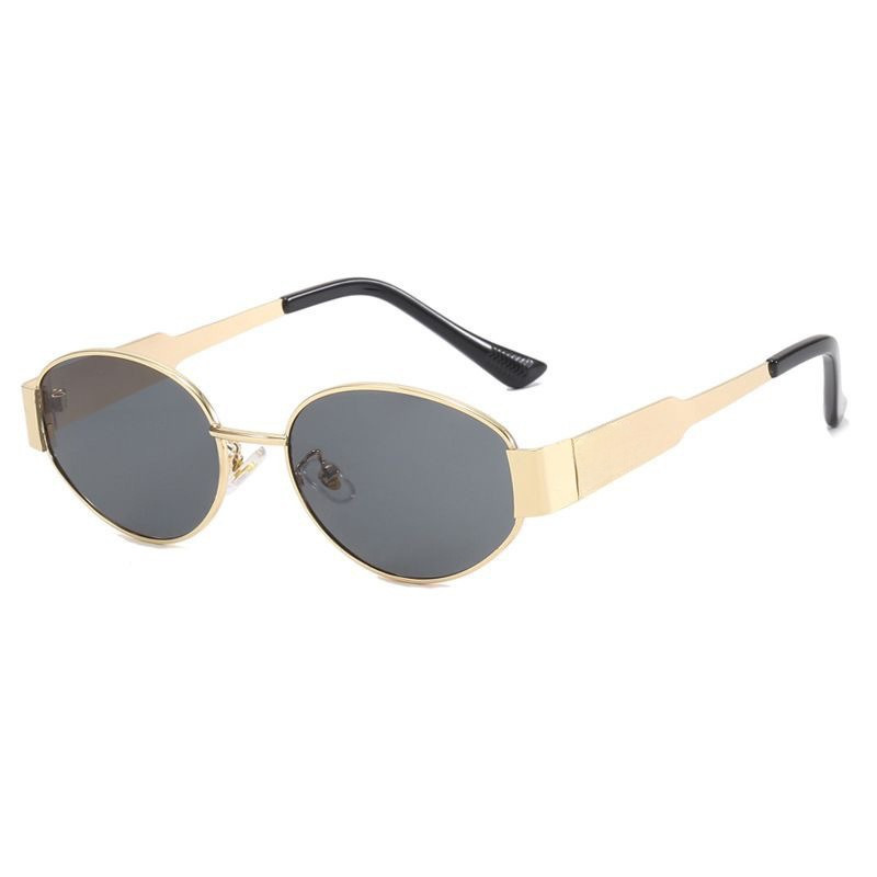 Sunglasses Fashion Oval Sungla – Street Fashion Korean Bewertung und Preis