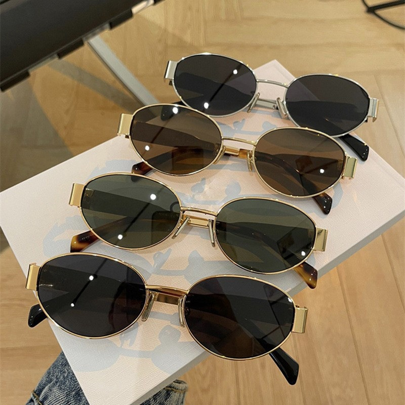 Sunglasses Fashion Oval Sungla – Street Fashion Korean Bewertung und Preis