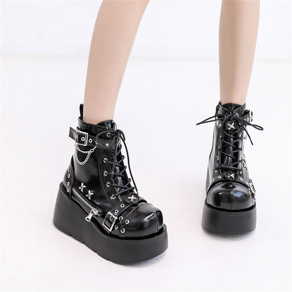 Brand New Ladies Goth Platform – Street Fashion Lady Bewertung und Preis
