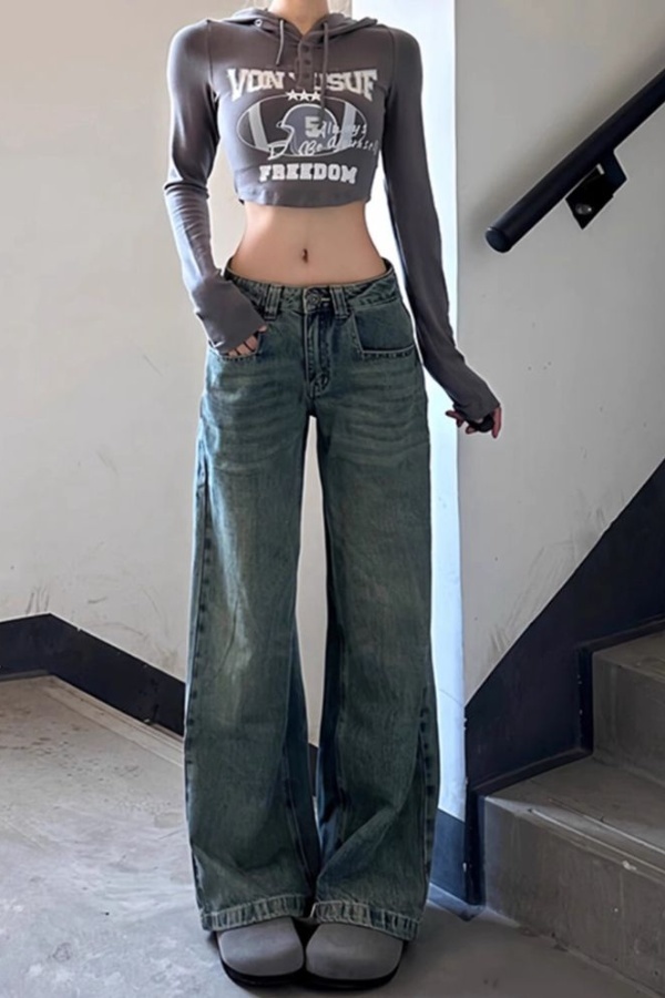 Brown Jeans Harajuku Y2K Kawai – Japanese Street Fashion Female Bewertung und Preis