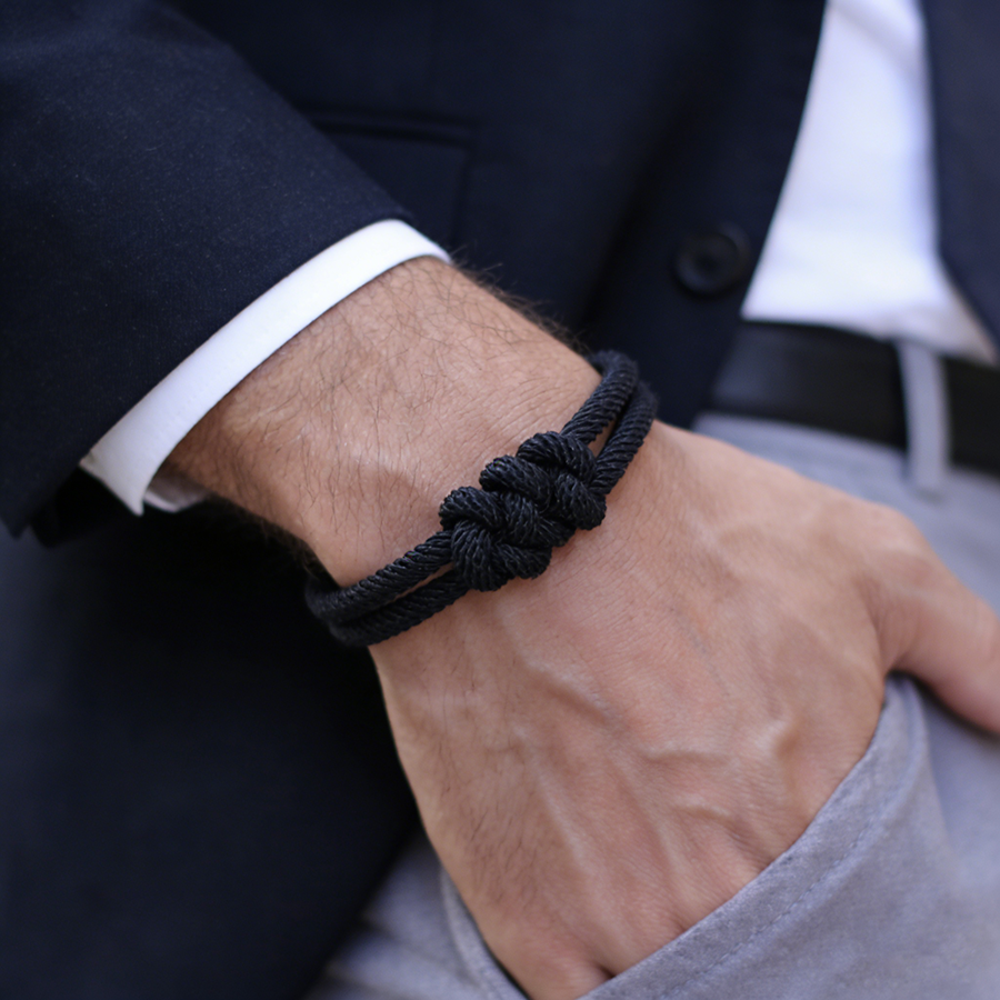 Stylish Men Rope Bracelet High – Street Fashion In Milan Bewertung und Preis