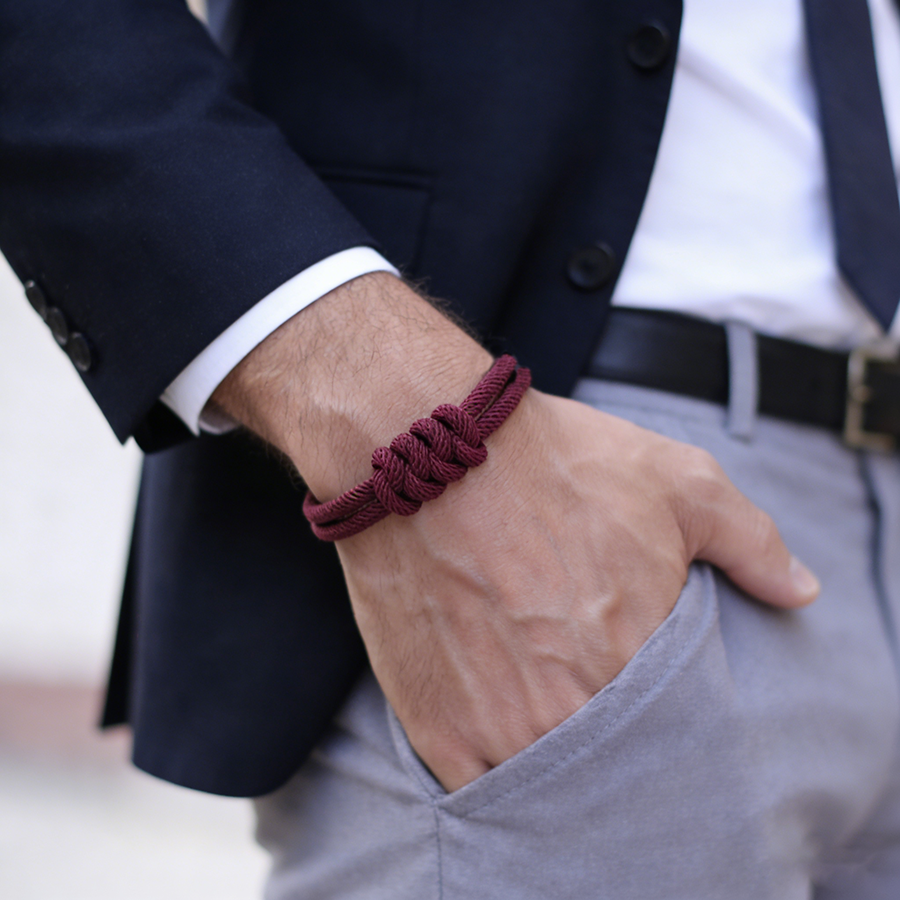 Stylish Men Rope Bracelet High – Street Fashion In Milan Bewertung und Preis