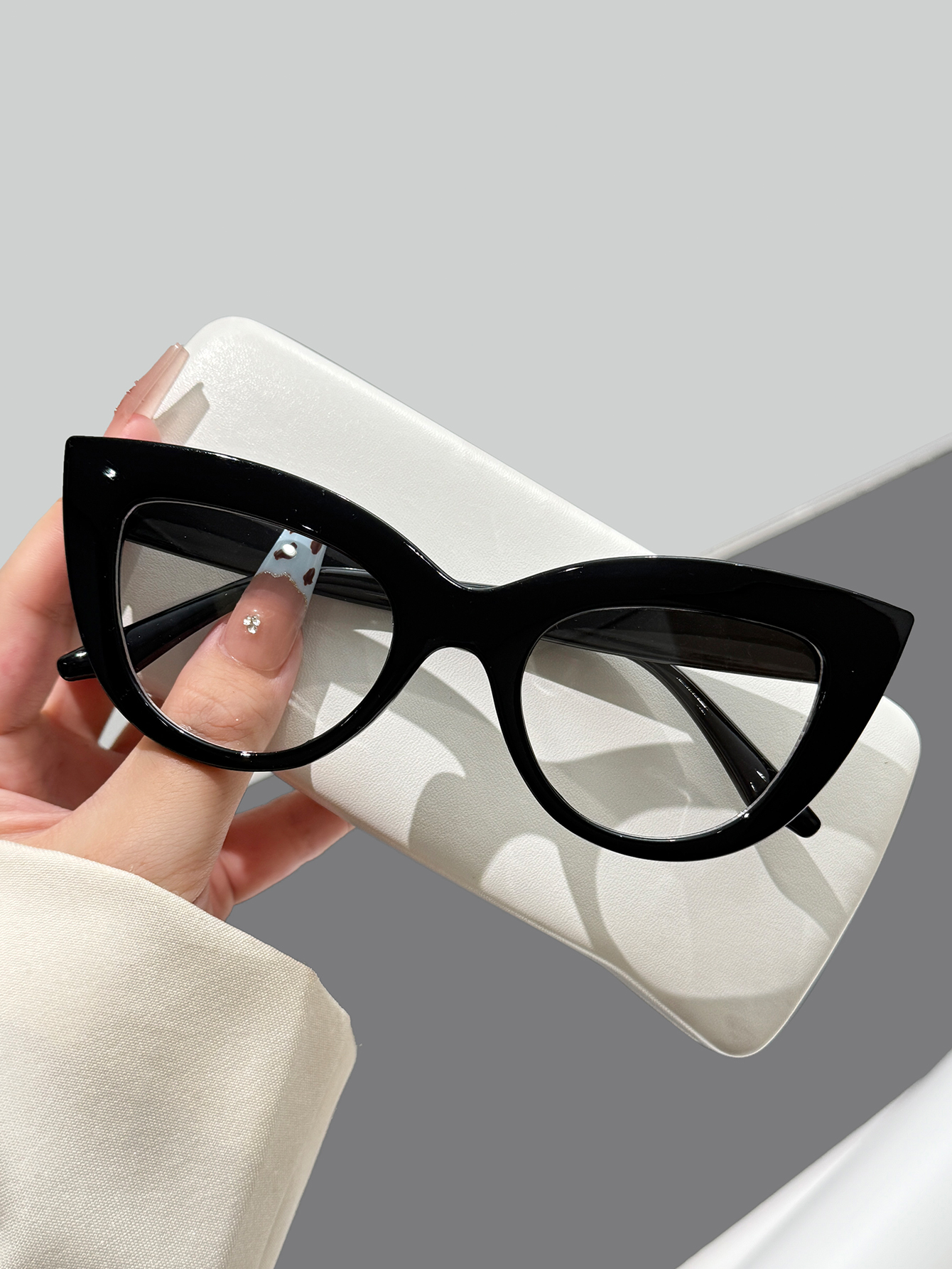 1pc retro black thick frame ca – Street Fashion China Girl Bewertung und Preis