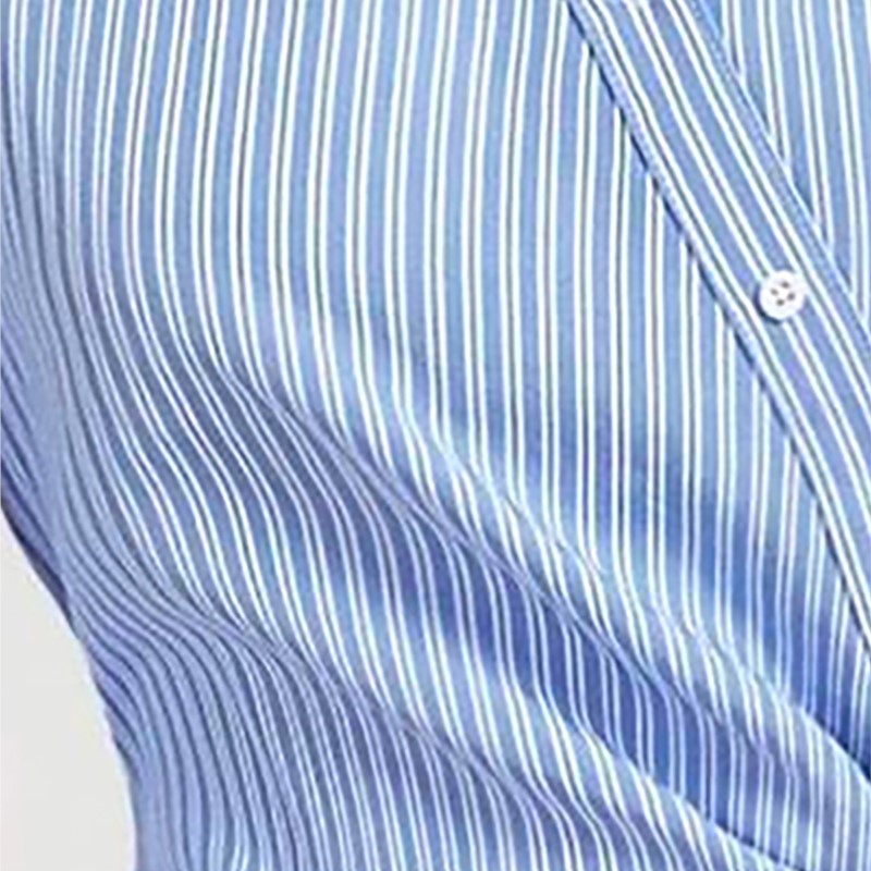 Fashion Striped Shirt For Fema – Street Fashion China Girl Bewertung und Preis